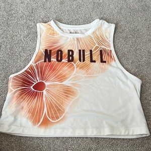 Women’s Nobull muscle tank. Limited edition floral collection. Size medium